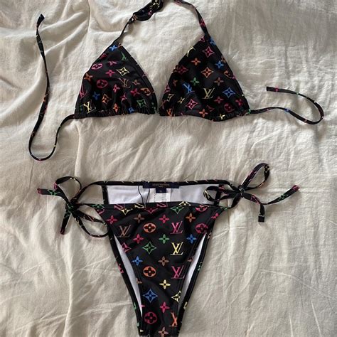 black louis vuitton bikini